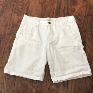 Men’s AE Prep Length Shorts White 33